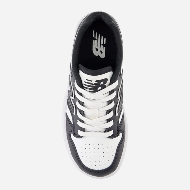 Sneakersy chłopięce New Balance 480 PSB480BW 28 (10.5US) Czarne (197375092034) - obraz 4
