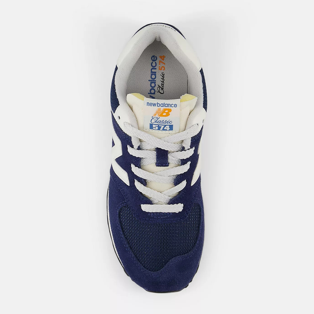 Sneakersy młodzieżowe chłopięce New Balance 574 GC574VPN 38 (5.5US) Niebieskie (197967811302) - obraz 4