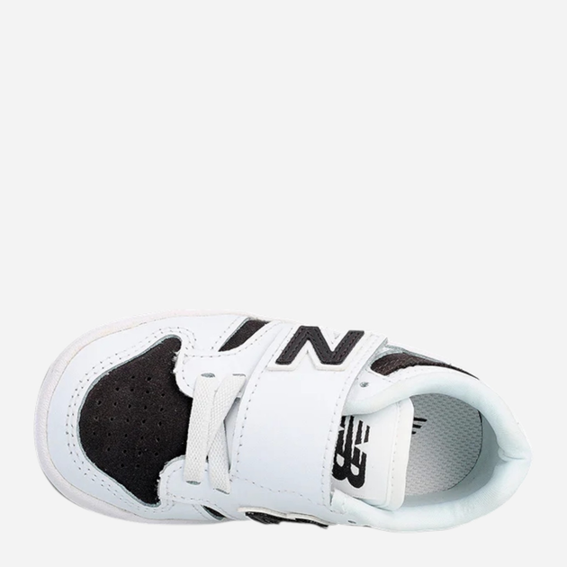Дитячі кросівки для дівчинки New Balance 480 NWB480VB 26 (9US) Білі з чорним (197967896507) - зображення 4