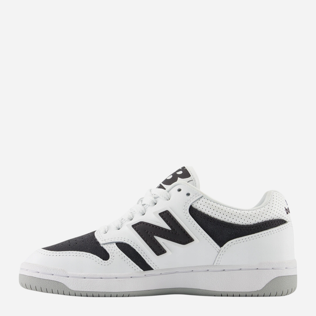 Sneakersy młodzieżowe chłopięce New Balance 480 GSB480VB 37.5 (5US) Białe (197967901898) - obraz 3