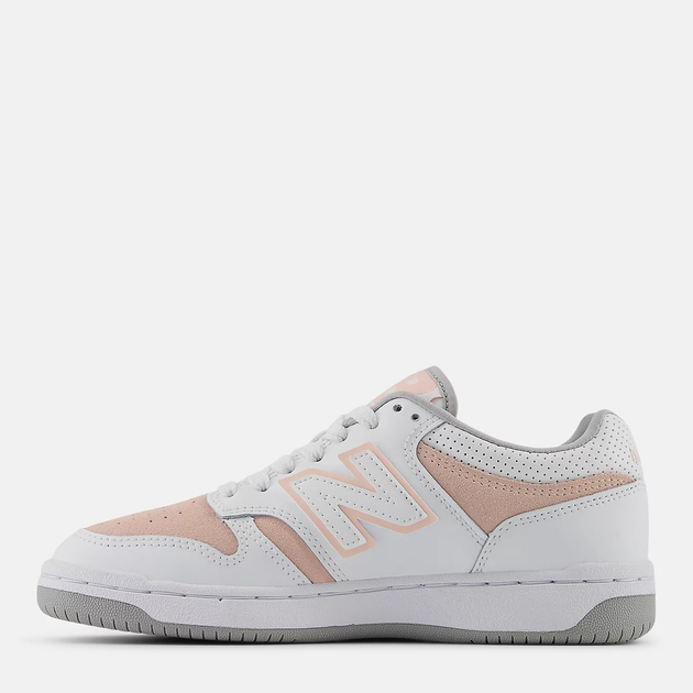 Підліткові кросівки для дівчинки New Balance 480 GSB480VP 37 (4.5US) Білі (197967902338) - зображення 3