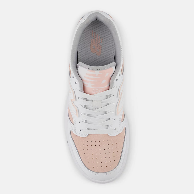 Підліткові кросівки для дівчинки New Balance 480 GSB480VP 36 (4US) Білі (197967902321) - зображення 4