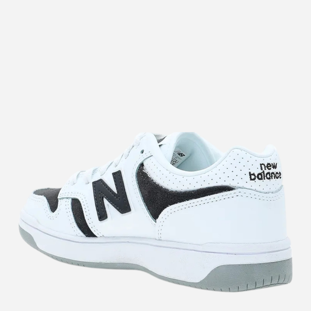 Sneakersy chłopięce New Balance 480 PSB480VB 29 (11.5US) Białe (197967910906) - obraz 3