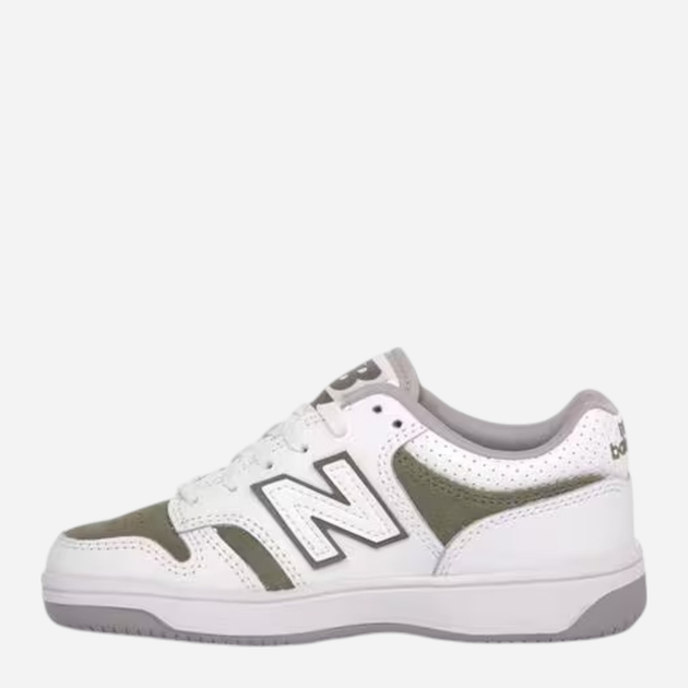 Sneakersy chłopięce New Balance 480 PSB480VO 34.5 (2.5US) Białe (197967911118) - obraz 3