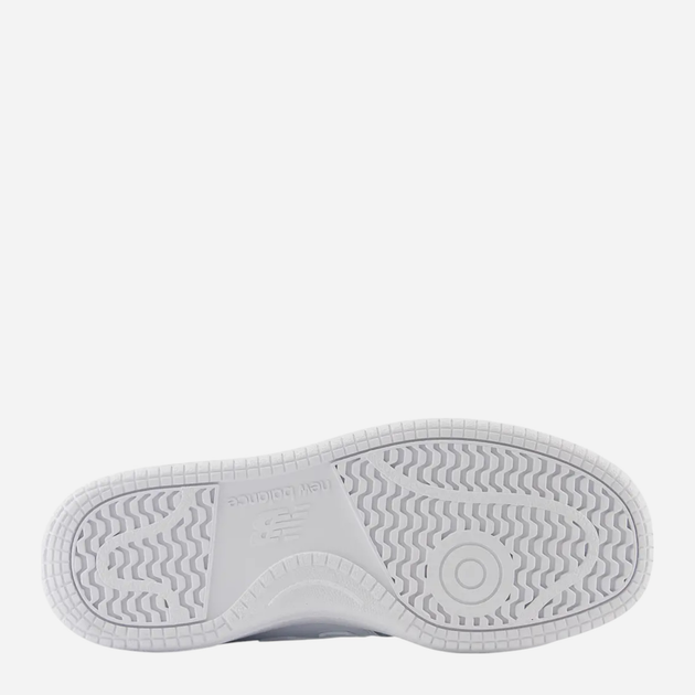 Sneakersy młodzieżowe chłopięce z białą podeszwą New Balance B80 GSB80WW 37.5 (5US) Białe (197968176042) - obraz 5