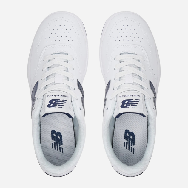 Sneakersy młodzieżowe chłopięce New Balance B80 GSB80WB 39 (6.5US) Białe (197968176165) - obraz 4