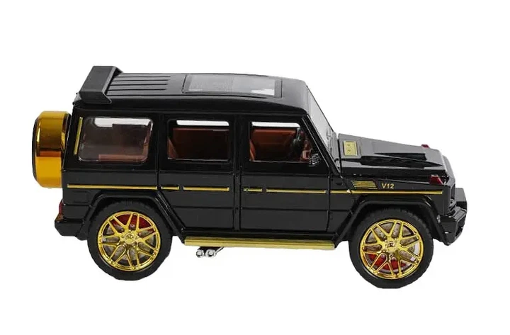 Джип металевий Gelandewagen Mercedes G65 Brabus 1:24 масштаб, світло, звук, відкриваються двері EL 4125 - зображення 3