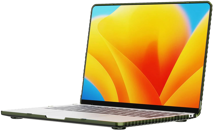 Накладка для ноутбука Tech21 Evo Wave для Apple MacBook Pro 13" M1/M2 2020 Green (T21-10130) - зображення 6
