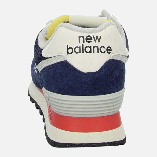 Чоловічі кросівки New Balance 574 U574VPN 42 (8.5US) Темно-сині з білим і червоним (197967951503) - зображення 4