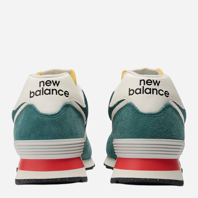 Buty sportowe męskie New Balance 574 U574VPG 45.5 (11.5US) Turkusowe (197967951985) - obraz 4
