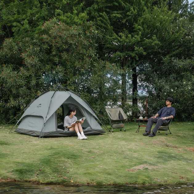 Палатка трехместная автоматическая Naturehike NH21ZP008 Оливково-зеленая (6927595777442) - Фото 9 Палатка трехместная автоматическая Naturehike NH21ZP008 Оливково-зеленая (6927595777442) - изображение 9