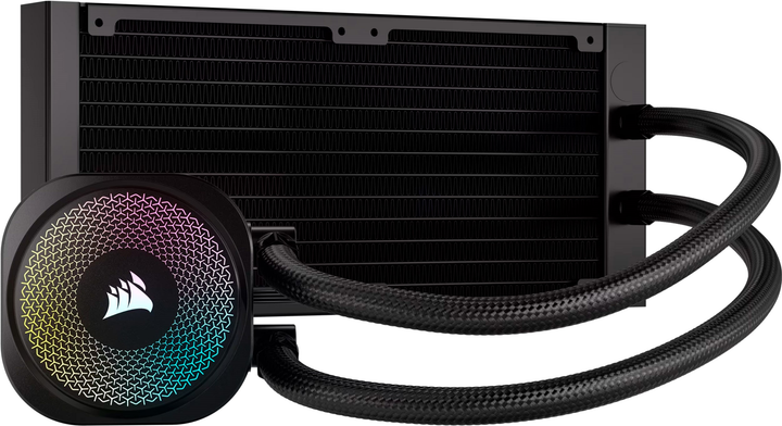 System chłodzenia wodą Corsair NAUTILUS 240 RS ARGB Liquid CPU Cooler Black (CW-9060092-WW) - obraz 4