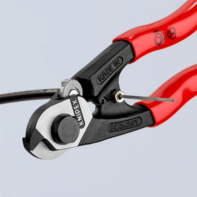 Obcinak Knipex do linek stalowych 190 mm (95 61 190) - obraz 3
