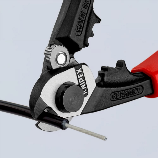 Obcinak Knipex do linek stalowych 190 mm (95 62 190) - obraz 4