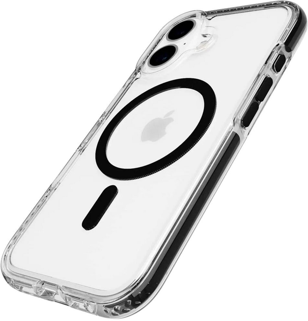 Etui Tech21 Evo Crystal do Apple iPhone 16 Black (5056586735251) - obraz 3
