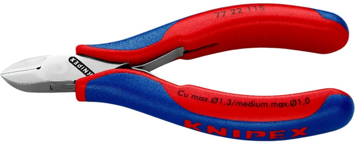 Szczypce boczne Knipex dla elektroników 115 mm (77 22 115) - obraz 3