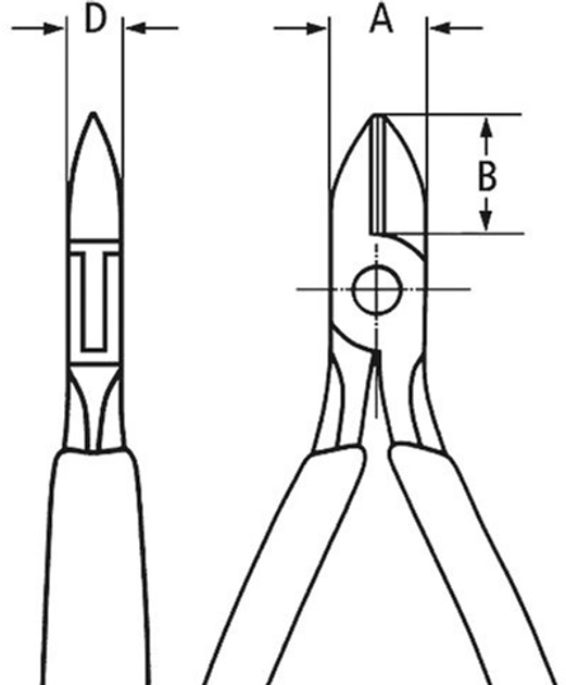 Szczypce boczne Knipex dla elektroników 115 mm (77 22 115) - obraz 7