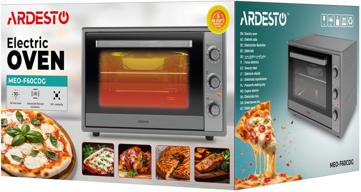 Електропіч Ardesto MEO-F60CDG - зображення 11