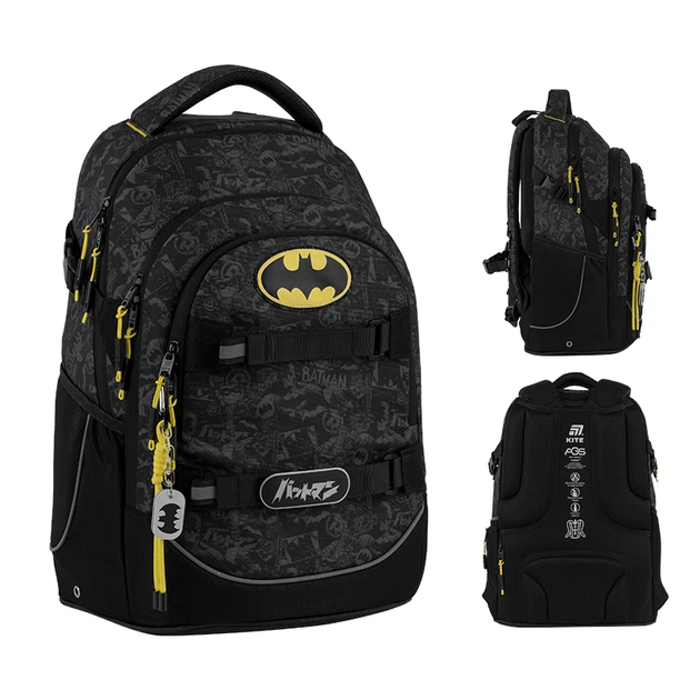 Рюкзак Kite Education підлітковий Batman DC25-727M із символікою DC Comics - зображення 2