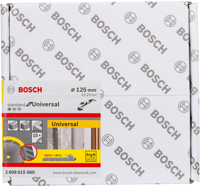 Tarcza diamentowa Bosch PRO Multi Material 125 mm (2608615060) - obraz 3