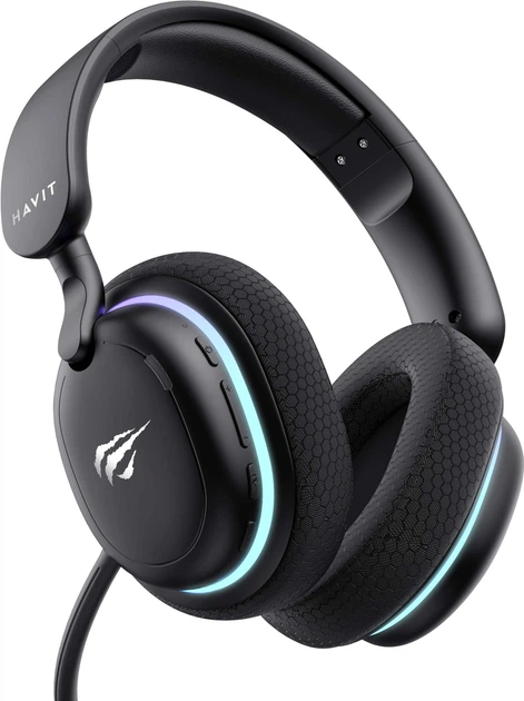 Słuchawki Havit Fuxi-H7 Black (6939119040000) - obraz 5