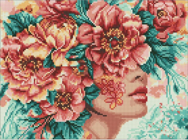 Алмазная мозаика Ideyka Романтика цветов 30х40 см (AMO8032) - Фото 1 Алмазная мозаика Ideyka Романтика цветов 30х40 см (AMO8032) - изображение 1