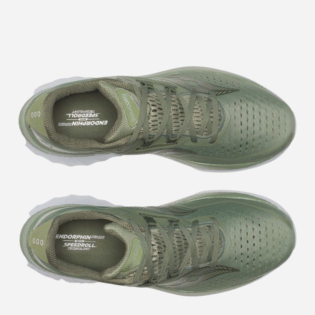 Чоловічі кросівки для бігу Saucony Endorphin Speed 4 S20940-36 46 (11.5US) Оливкові (195020822371) - зображення 5