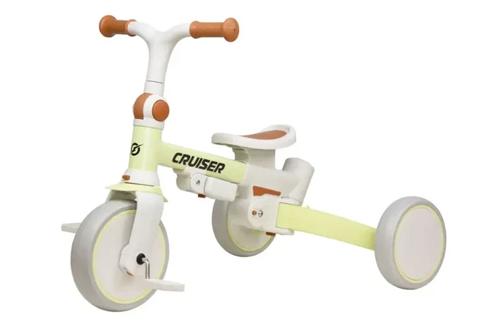 Беговел трехколесный 3 в 1 Maraton Tri cycle Cruiser Milano с родительской ручкой - изображение 3