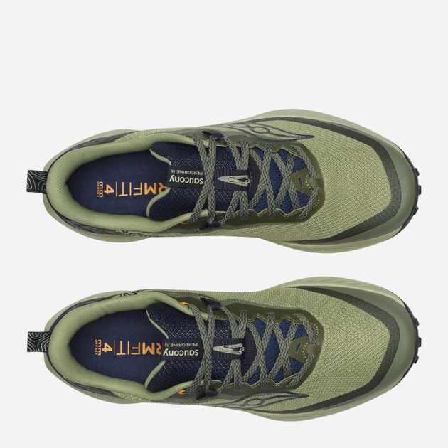 Чоловічі кросівки для бігу з Gore-Tex Saucony Peregrine 15 Gtx S20992-162 42 (8.5US) Хакі (195020792254) - зображення 5
