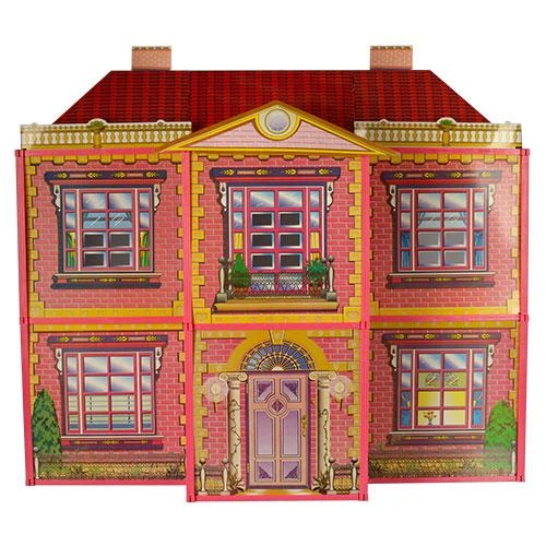 Будинок для ляльок A-toys двоповерховий Мілана 6983 - Фото 1 Будинок для ляльок A-toys двоповерховий Мілана 6983 - зображення 1