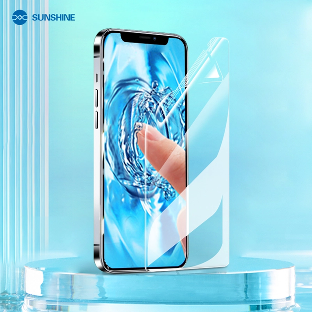 Гидрогелевая бронепленка для телефона Sunshine SS-057E матовая (Korea) пачка 50шт - изображение 4