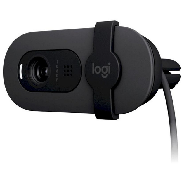 Веб-камера Logitech Brio 105 Graphite (960-001592) - Фото 3 Веб-камера Logitech Brio 105 Graphite (960-001592) - изображение 3