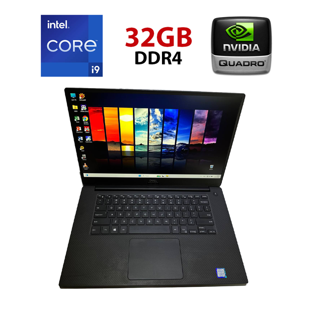 Мобильная рабочая станция Dell Precision 5540 / 15.6" (1920x1080) IPS / Intel Core i9-9980HK (8 (16) ядер по 2.4 - 5.0 GHz) / 32 GB DDR4 / 512 GB SSD / nVidia Quadro T2000, 4 GB GDDR5, 128-bit / WebCam б/у - Фото 1 Мобильная рабочая станция Dell Precision 5540 / 15.6" (1920x1080) IPS / Intel Core i9-9980HK (8 (16) ядер по 2.4 - 5.0 GHz) / 32 GB DDR4 / 512 GB SSD / nVidia Quadro T2000, 4 GB GDDR5, 128-bit / WebCam б/у - изображение 1