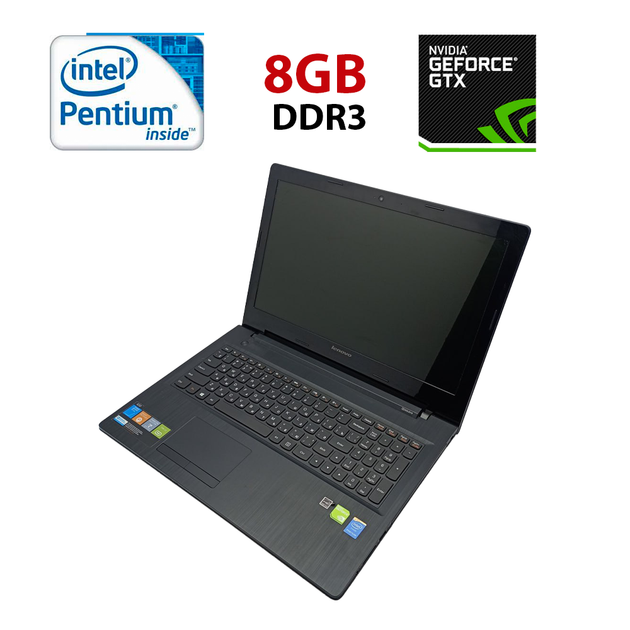 Ноутбук Lenovo B50-10 / 15.6" (1366x768) TN / Intel Pentium N3540 (4 ядра по 2.16 - 2.66 GHz) / 8 GB DDR3 / 500 GB HDD / nVidia Geforce 820M, 1 GB DDR3, 64-bit / WebCam б/у - Фото 1 Ноутбук Lenovo B50-10 / 15.6" (1366x768) TN / Intel Pentium N3540 (4 ядра по 2.16 - 2.66 GHz) / 8 GB DDR3 / 500 GB HDD / nVidia Geforce 820M, 1 GB DDR3, 64-bit / WebCam б/у - изображение 1