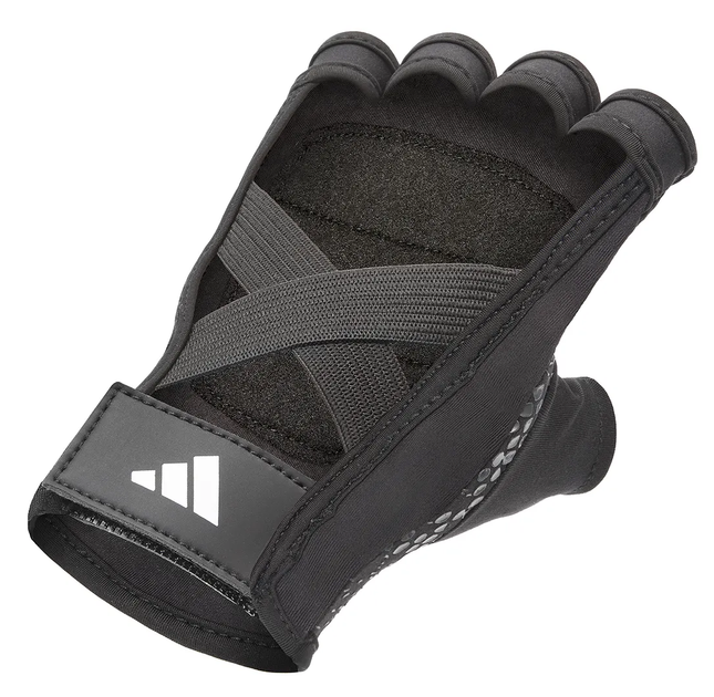 Перчатки для фитнеса Adidas Women's Training Gloves р. L (ADGB-15023BK) Black/Grey - Фото 4 Перчатки для фитнеса Adidas Women's Training Gloves р. L (ADGB-15023BK) Black/Grey - изображение 4