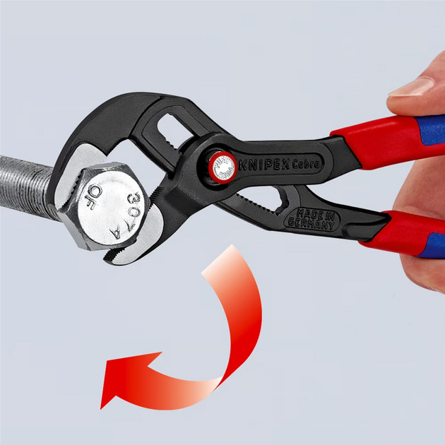 Кліщі трубні Knipex Cobra New Generation QuickSet 250 мм (87 21 250) - зображення 4