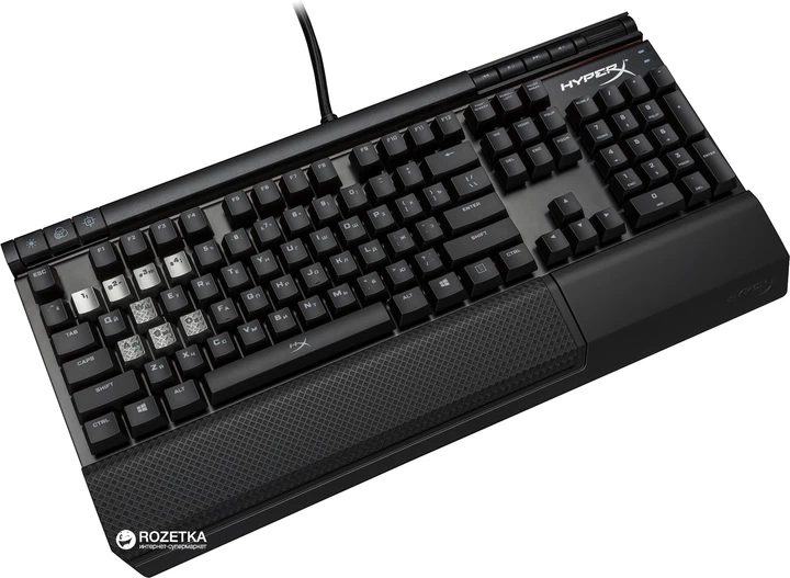 Клавиатура проводная HyperX Alloy Elite Cherry MX Red USB (HX-KB2RD1-RU/R1) - Фото 7 Клавиатура проводная HyperX Alloy Elite Cherry MX Red USB (HX-KB2RD1-RU/R1) - изображение 7