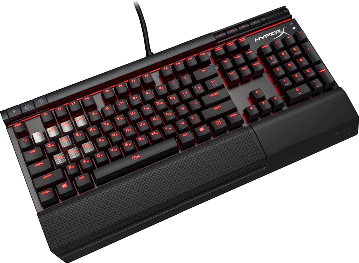 Клавиатура проводная HyperX Alloy Elite Cherry MX Red USB (HX-KB2RD1-RU/R1) - Фото 1 Клавиатура проводная HyperX Alloy Elite Cherry MX Red USB (HX-KB2RD1-RU/R1) - изображение 1