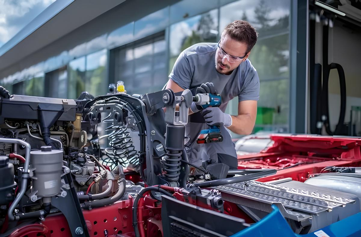 Akumulatorowy klucz udarowy Bosch GDS 18V-450 HC Professional Solo bez akumulatora i ładowarki (06019K4001) - obraz 5