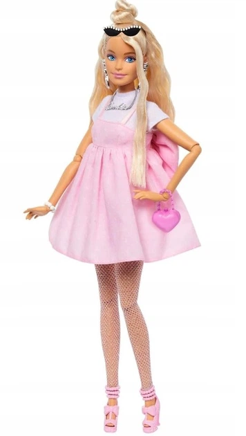 Lalka Mattel Barbie Fashionista Deluxe Style Blond Hair HYV27 (0194735255955) - obraz 3