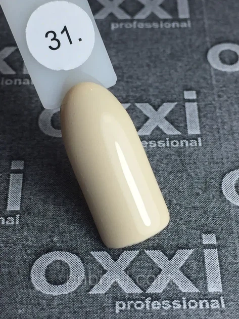 Гель-лак Oxxi Professional №031 (бледный желтый, эмаль), 10 мл - Фото 2 Гель-лак Oxxi Professional №031 (бледный желтый, эмаль), 10 мл - изображение 2