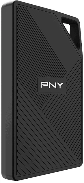 Dysk SSD PNY RP60 USB 3.2 Gen 2x2 Type-C Portable 2TB Black (PSD0CS3060-2TB-RB) - obraz 3
