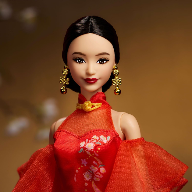 Лялька Mattel Barbie Signature Lunar New Year JBJ11 (0194735260928) - зображення 6
