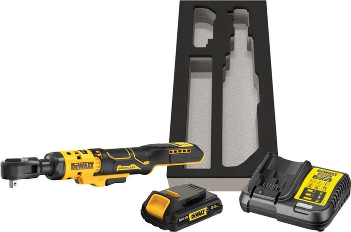 Трещітка акумуляторна DeWalt 18 V 3/8" 2Ah (DCF513D1G-QW) - зображення 4