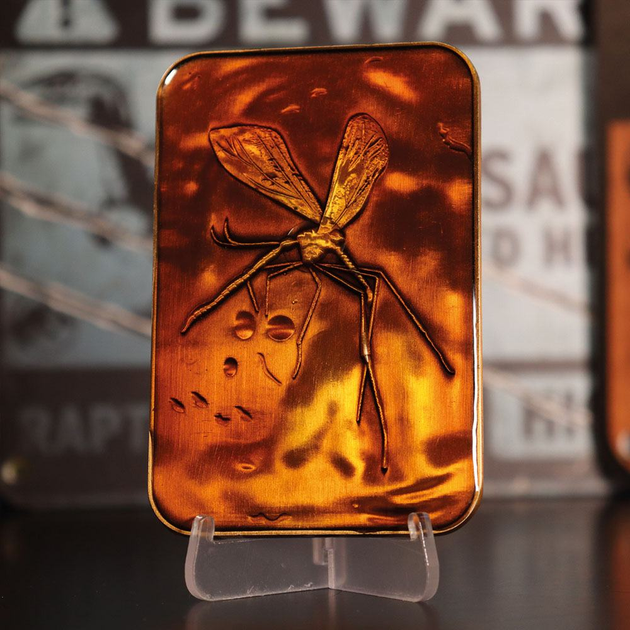 Монета Fanattik Jurassic Park Ingot Mosquito In Amber Limited Edition (5060662468568) - зображення 6