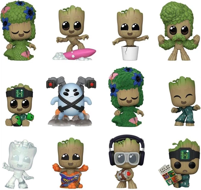 Набір фігурок Funko Mystery Mini Marvel IAG 12 шт 70656 (889698706568) - зображення 3