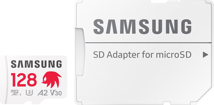 Karta pamięci Samsung Pro Plus Sonic the Hedgehog microSDXC 128GB UHS-I U3 V30 A2 + SD adapter (MB-MD128SA/LC1) - obraz 6