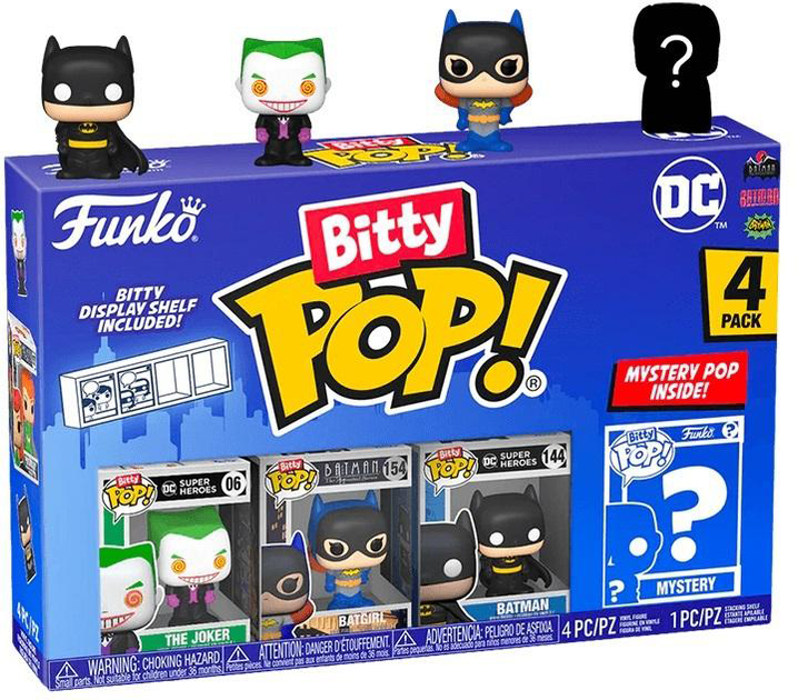 Zestaw figurek Funko Bitty Pop DC S1 12 szt 76339 (889698763394) - obraz 4