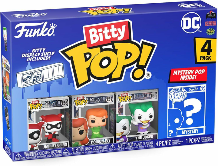 Zestaw figurek Funko Bitty Pop DC S1 12 szt 76339 (889698763394) - obraz 6