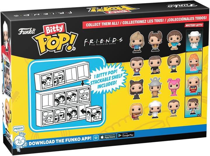 Zestaw figurek Funko Bitty Pop Friends Monica jako Catwoman 4 szt 73050 (889698730501) - obraz 5